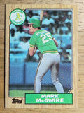 1987 Topps #366 Mark McGwire