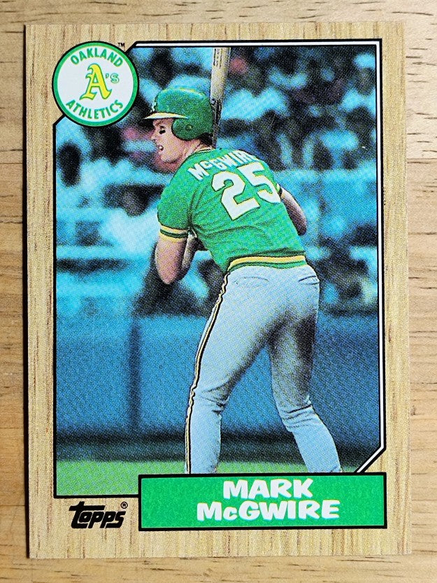 1987 Topps #366 Mark McGwire