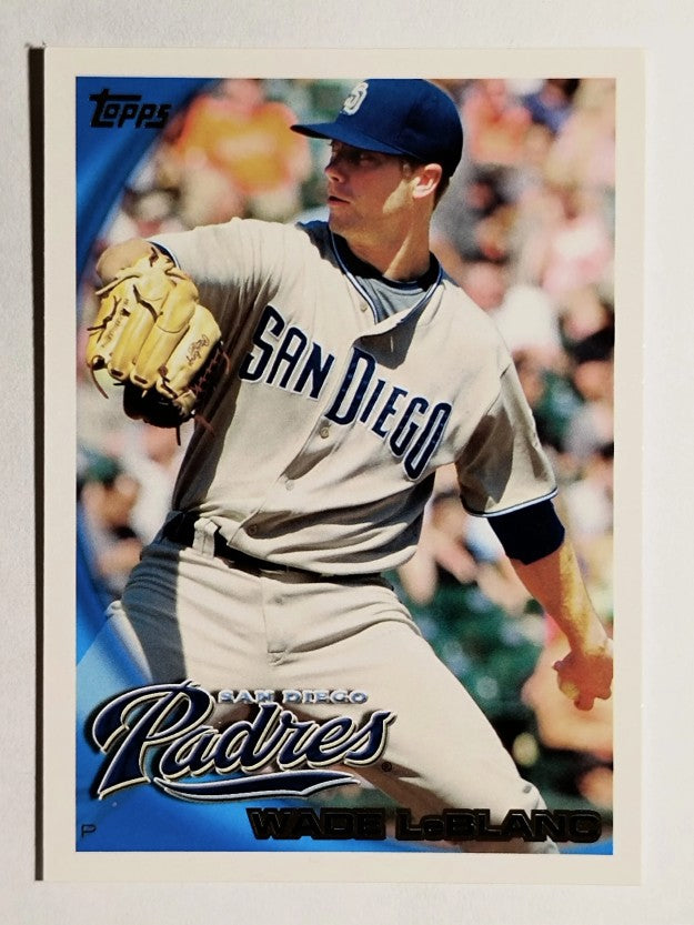 2010 Topps #368 Wade LeBlanc