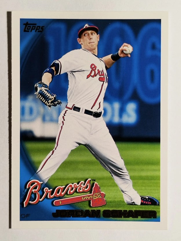 2010 Topps #522 Jordan Schafer