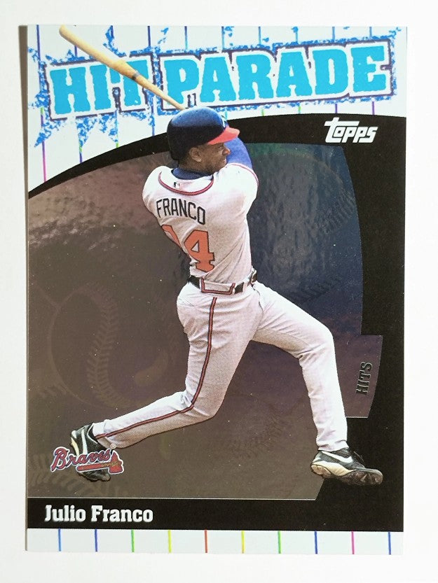 2004 Topps Hit Parade #HP23 Julio Franco Hits