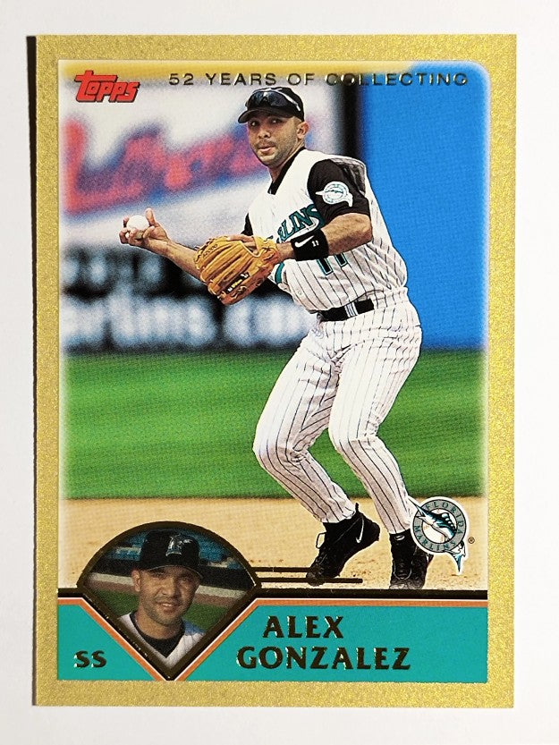 2003 Topps Gold #96 Alex Gonzalez (NM)