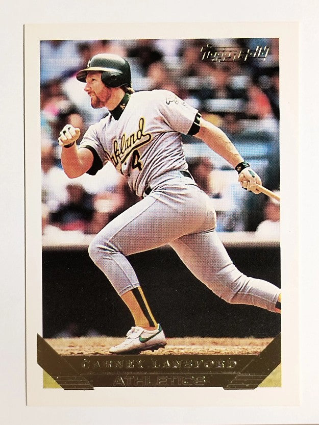 1993 Topps Gold #127 Carney Lansford