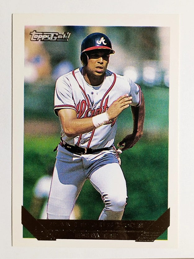 1993 Topps Gold #170 David Justice