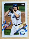 2021 Topps Opening Day #138 Dustin May