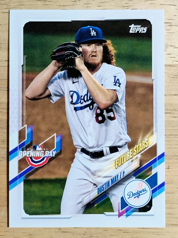 2021 Topps Opening Day #138 Dustin May