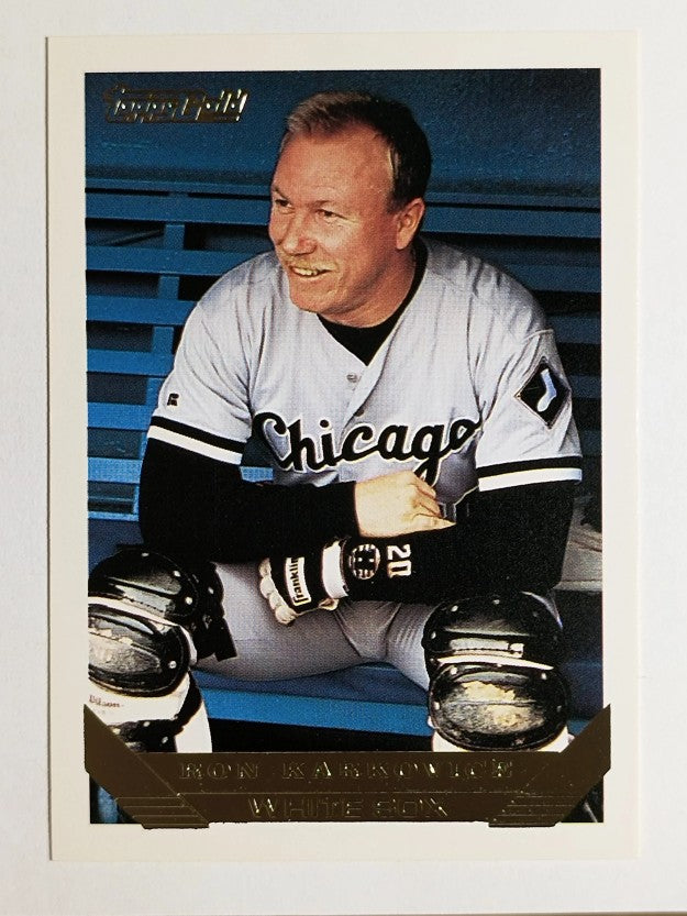 1993 Topps Gold #286 Ron Karkovice