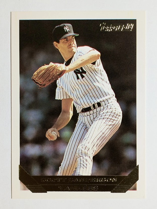 1993 Topps Gold #525 Scott Sanderson