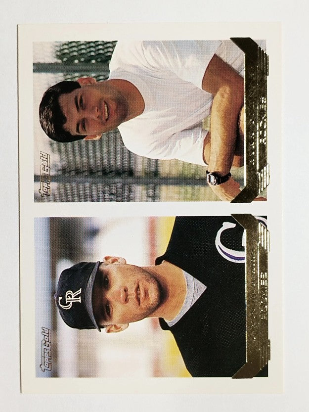 1993 Topps Gold #537 Jason Hutchins/Ryan Turner