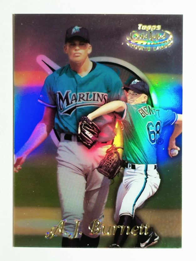 1999 Topps Gold Label Class 1 #34 A.J. Burnett RC