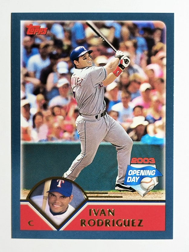 2003 Topps Opening Day #82 Ivan Rodriguez