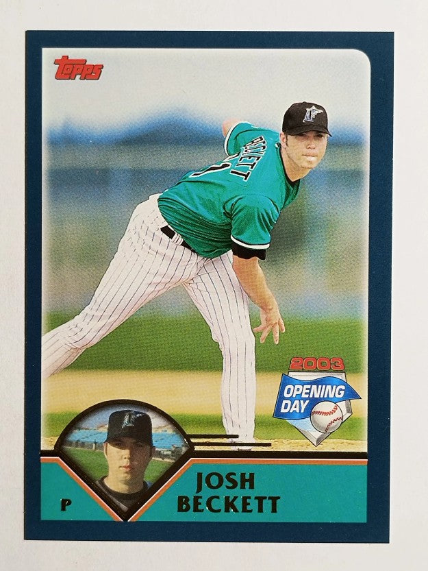 2003 Topps Opening Day #155 Josh Beckett