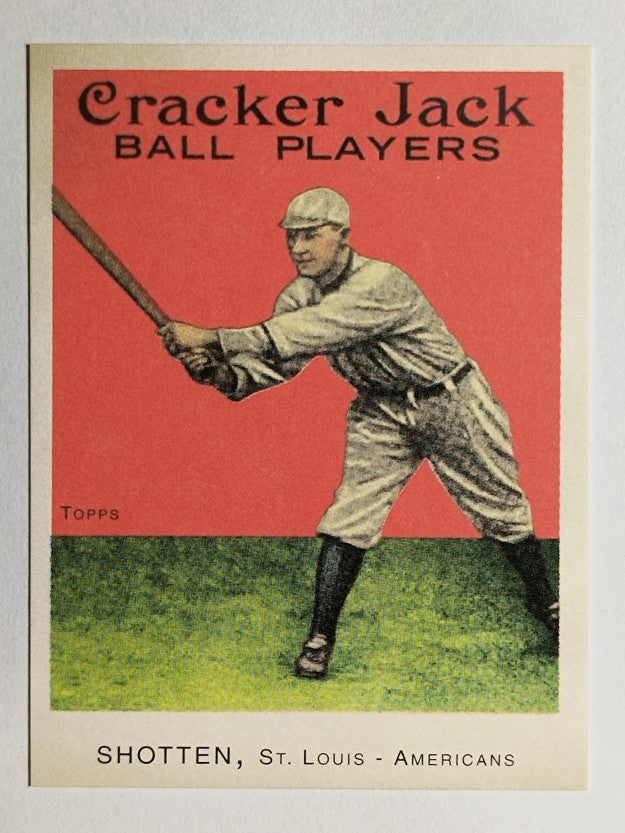 2004 Topps Cracker Jack #86A Burt Shotten ERR