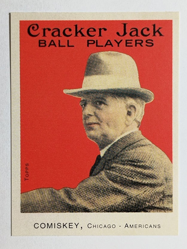 2004 Topps Cracker Jack Mini Stickers #23 Charles Comiskey