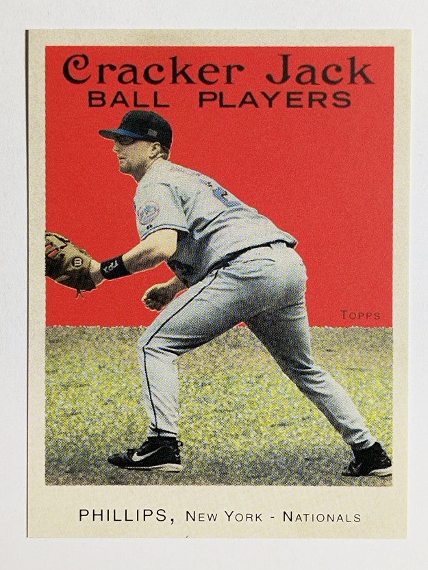 2004 Topps Cracker Jack Mini Stickers #62 Jason Phillips