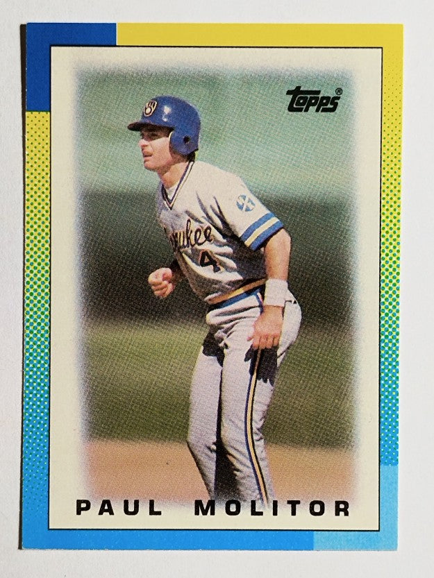 1990 Topps Mini Leaders #20 Paul Molitor