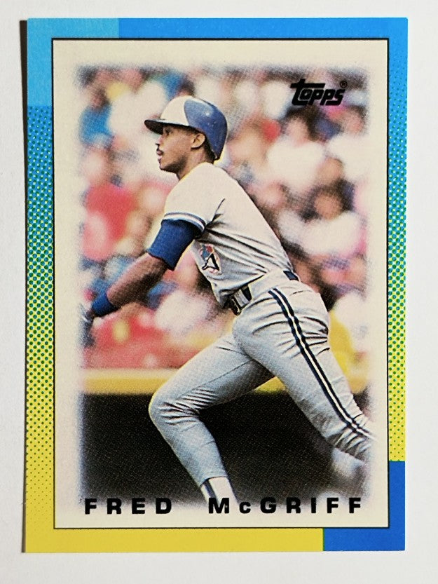 1990 Topps Mini Leaders #43 Fred McGriff