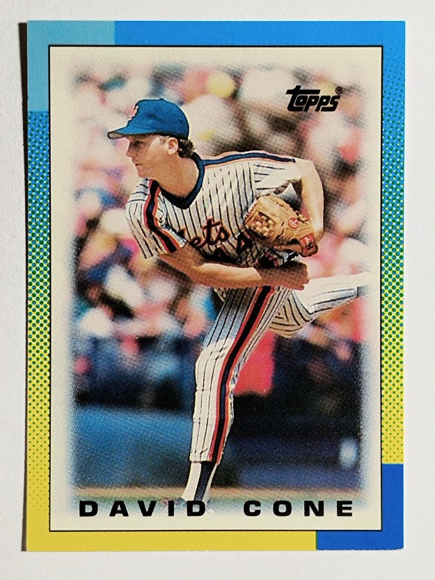 1990 Topps Mini Leaders #65 David Cone