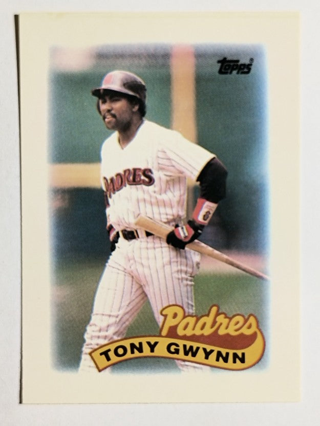 1989 Topps Mini Leaders #39 Tony Gwynn