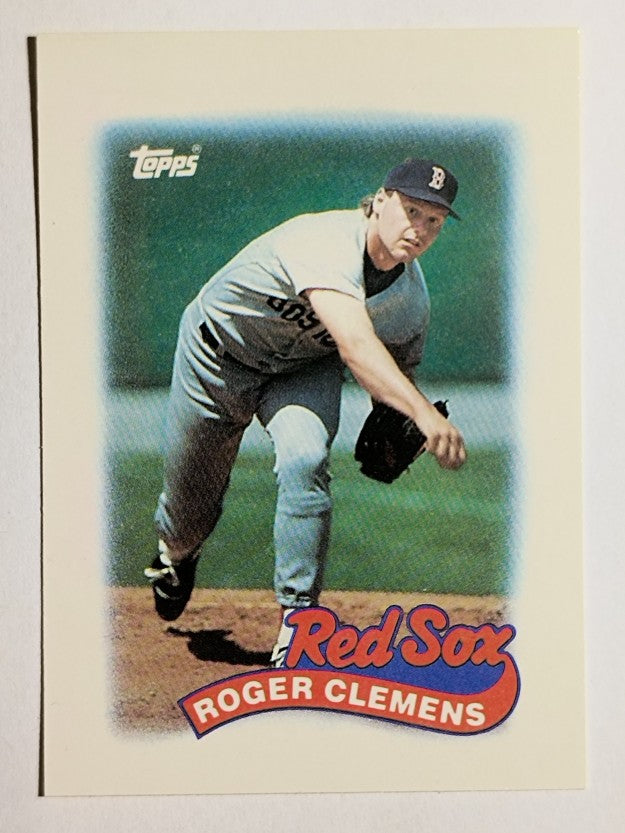 1989 Topps Mini Leaders #46 Roger Clemens
