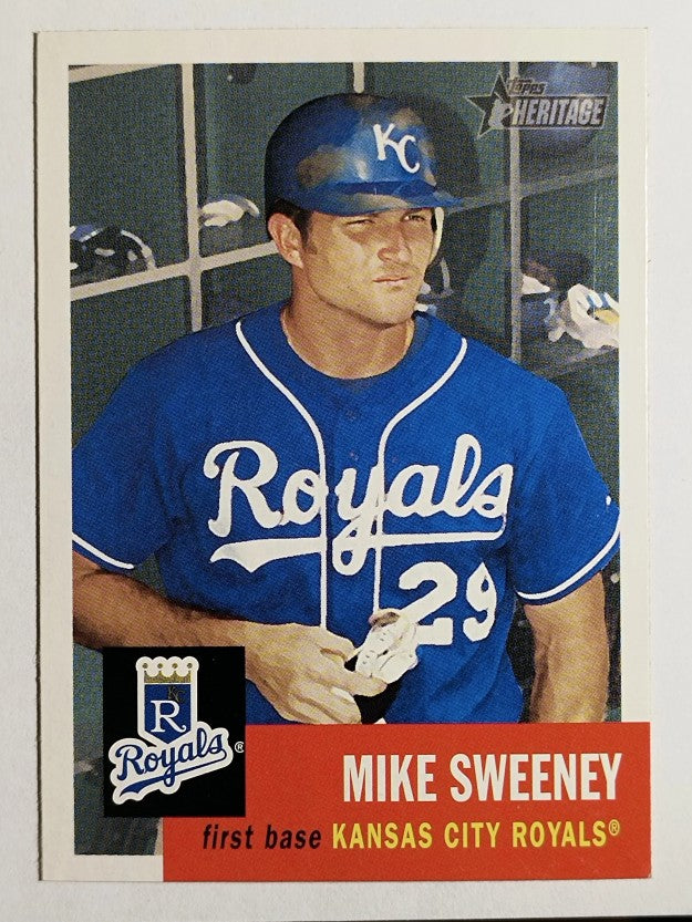 2002 Topps Heritage #5 Mike Sweeney