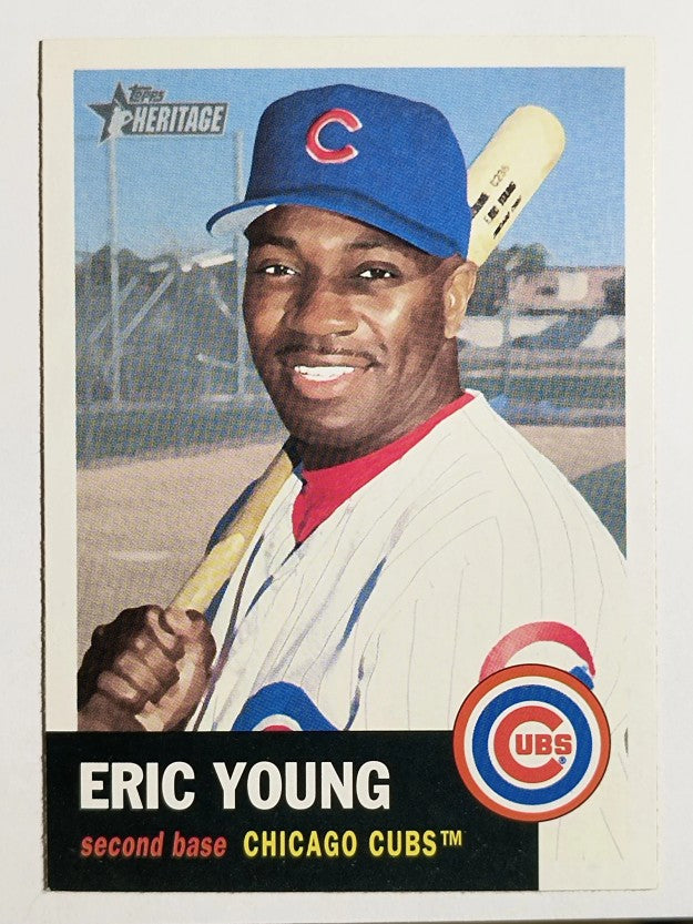 2002 Topps Heritage #9 Eric Young