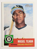 2002 Topps Heritage #68 Miguel Tejada