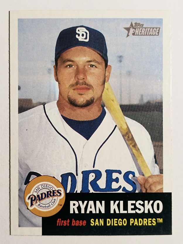 2002 Topps Heritage #83 Ryan Klesko