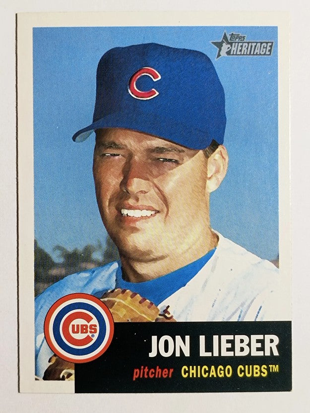 2002 Topps Heritage #110 Jon Lieber