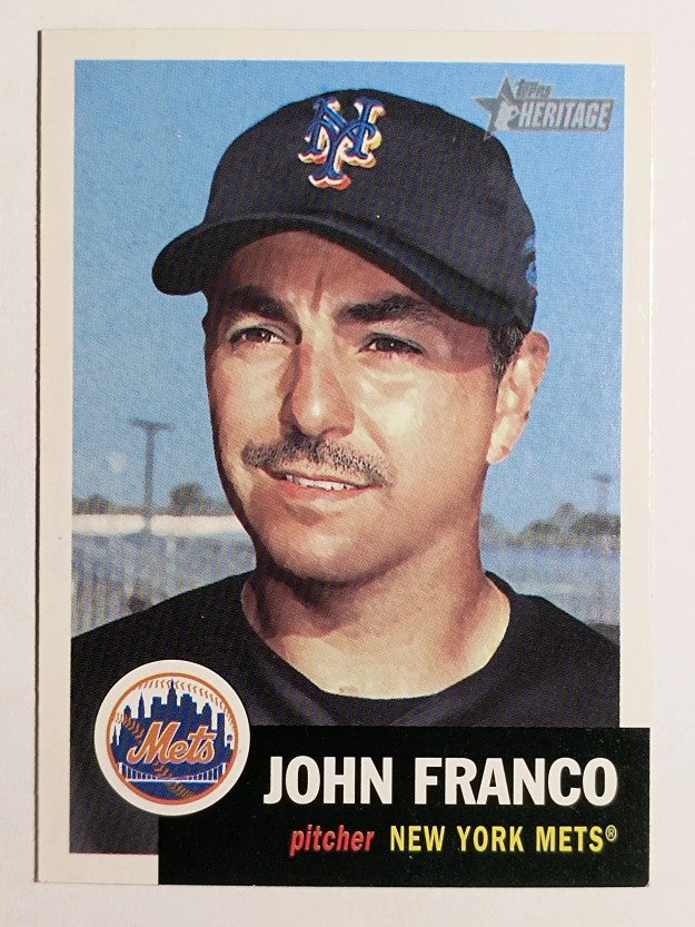 2002 Topps Heritage #115 John Franco