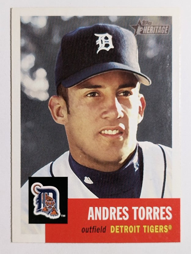 2002 Topps Heritage #144 Andres Torres