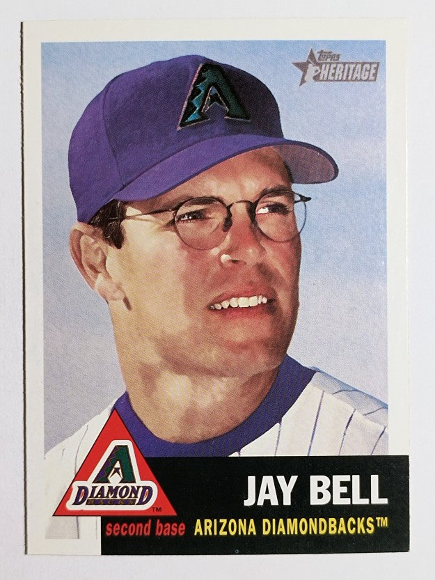 2002 Topps Heritage #176 Jay Bell