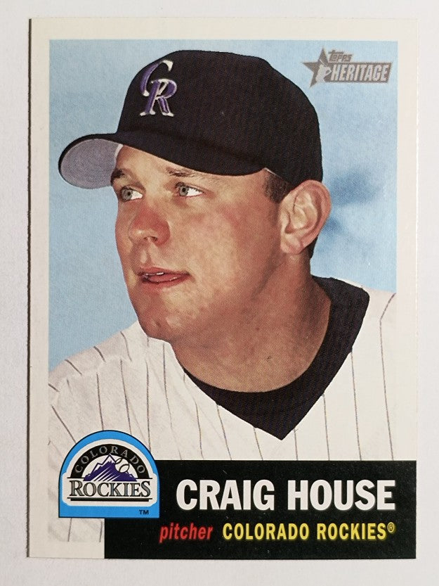 2002 Topps Heritage #177 Craig House