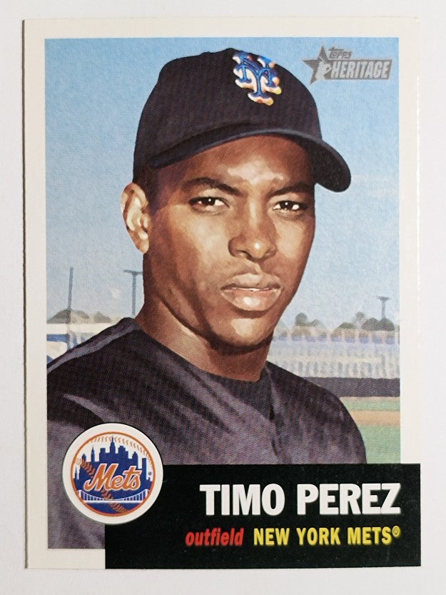 2002 Topps Heritage #193 Timo Perez