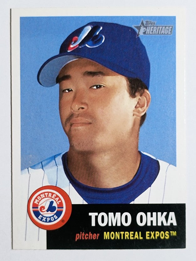 2002 Topps Heritage #233 Tomo Ohka