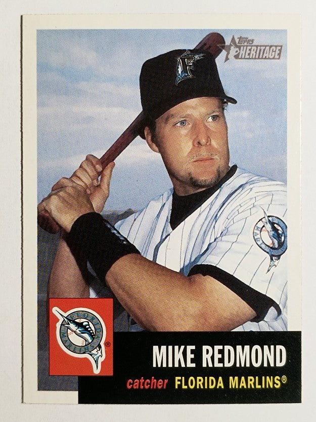 2002 Topps Heritage #321 Mike Redmond