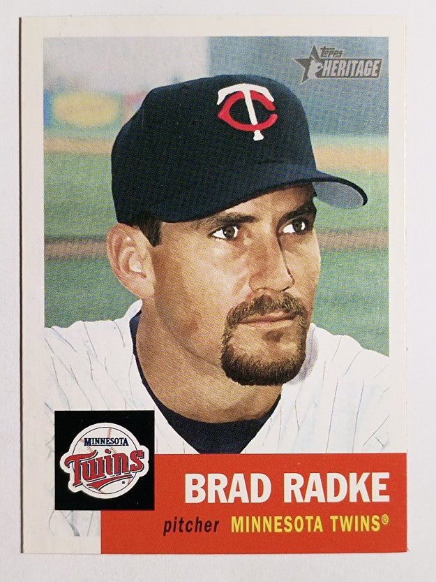 2002 Topps Heritage #333 Brad Radke