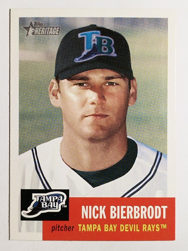 2002 Topps Heritage #367 Nick Bierbrodt SP