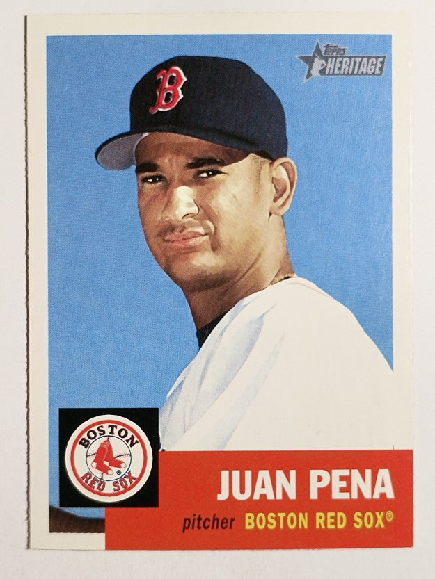 2002 Topps Heritage #387 Juan Pena SP