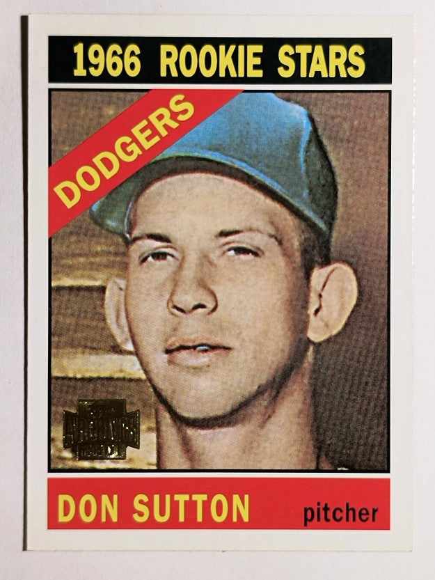 2001 Topps Archives #54 Don Sutton 66