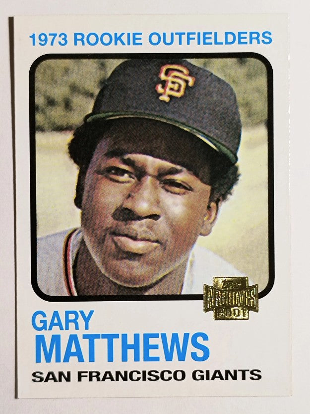 2001 Topps Archives #70 Gary Matthews 73