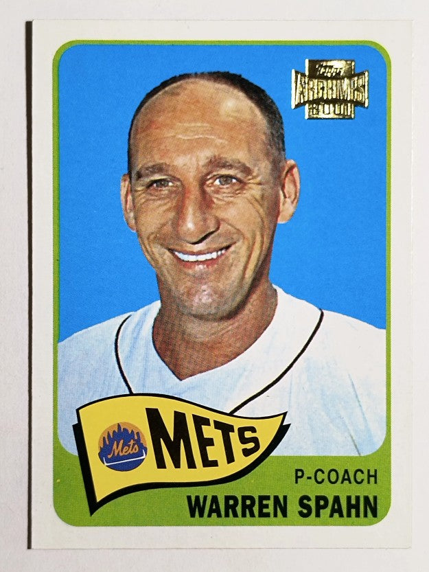 2001 Topps Archives #134 Warren Spahn 65