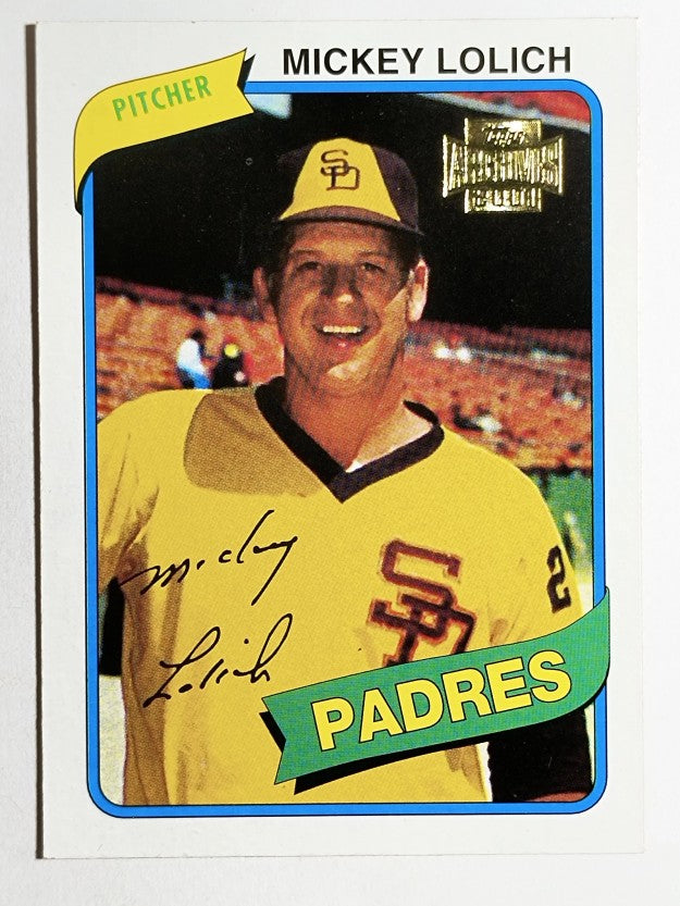 2001 Topps Archives #156 Mickey Lolich 80