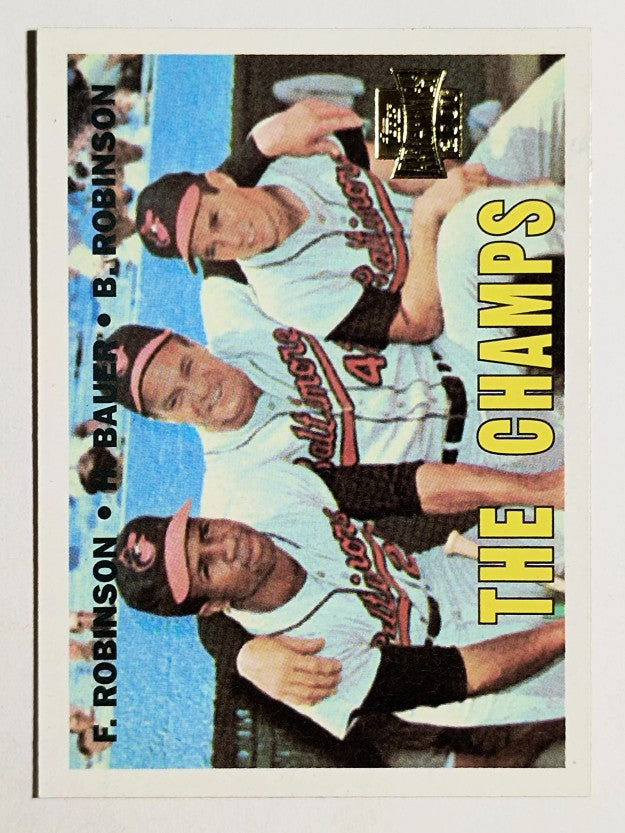 2001 Topps Archives #219 The Champs 67