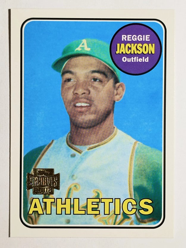 2002 Topps Archives #49 Reggie Jackson 69