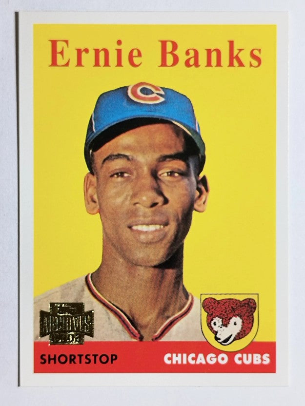 2002 Topps Archives #107 Ernie Banks 58
