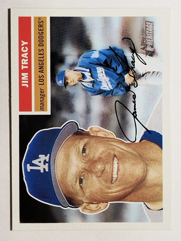 2005 Topps Heritage #8 Jim Tracy MG