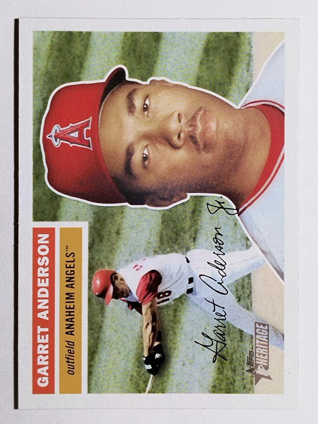 2005 Topps Heritage #40 Garret Anderson