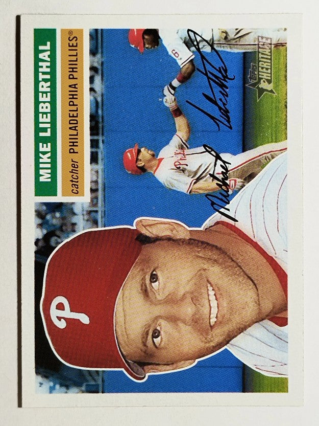2005 Topps Heritage #46 Mike Lieberthal