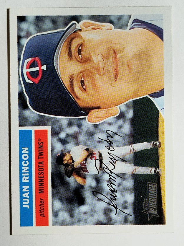 2005 Topps Heritage #49 Juan Rincon